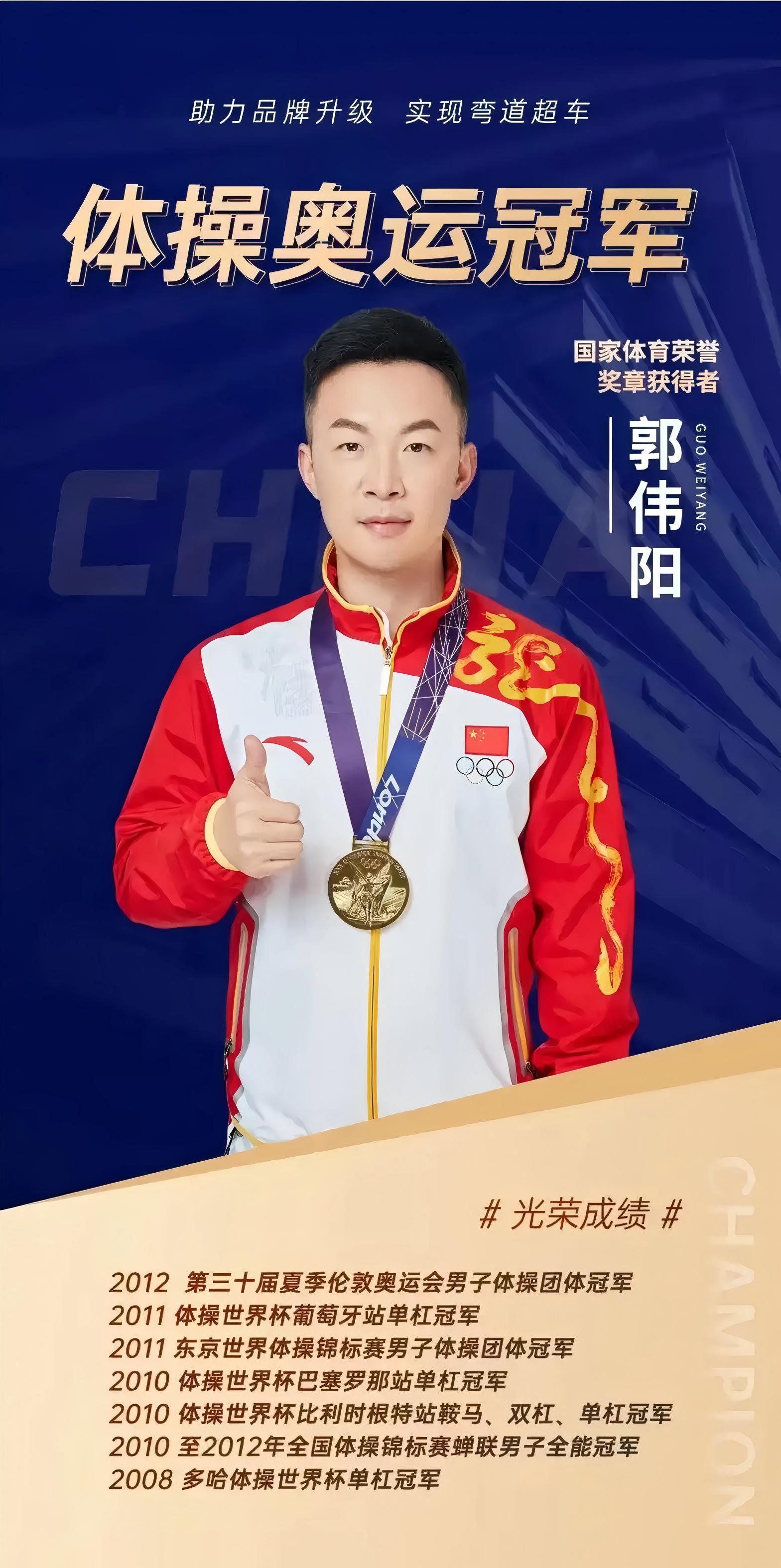 体操奥运冠军郭伟阳2025年新年祝福